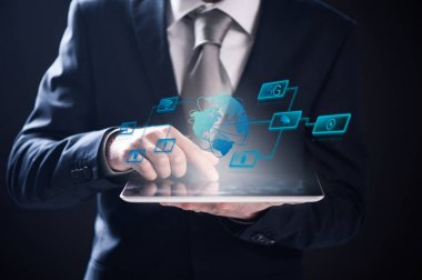 5g ağ bağlantısı kavramı.