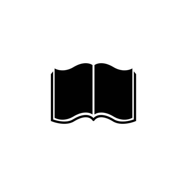 Ikona plochého vektoru knihy — Stockový vektor