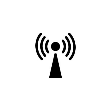 Bağıntı antenler, verici sinyali düz vektör simgesi