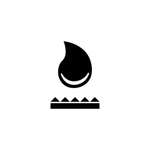 Векторная икона "Нефть, вода или клей" — стоковый вектор