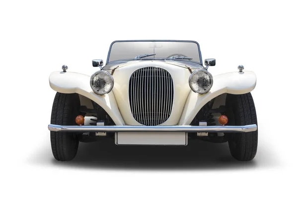 British Classique Roadster Voiture Vue Face — Photo