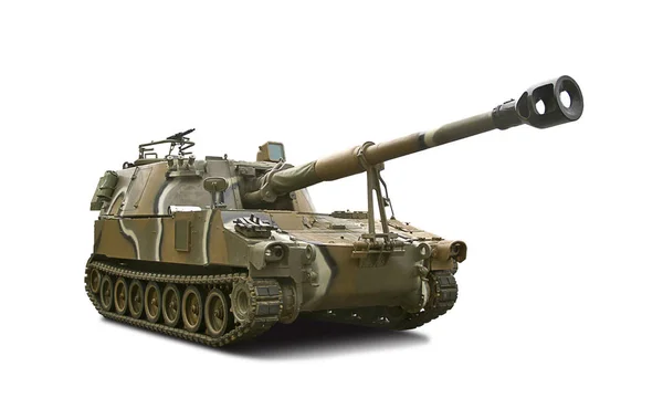 Askeri Vechicle Topçu M109A — Stok fotoğraf