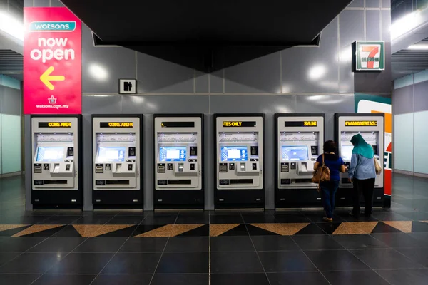 Kuala Lumpur Malaysia March 2020 Malaysia Mrt Mass Rapid Transit — Stock Fotó