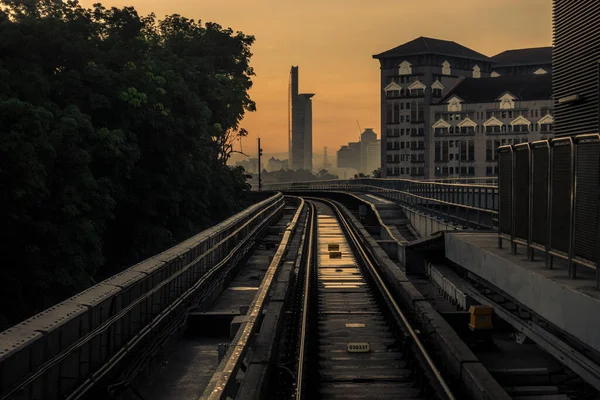 Kuala Lumpur Malaysia Marzo 2020 Treno Malesia Mrt Mass Rapid — Foto Stock