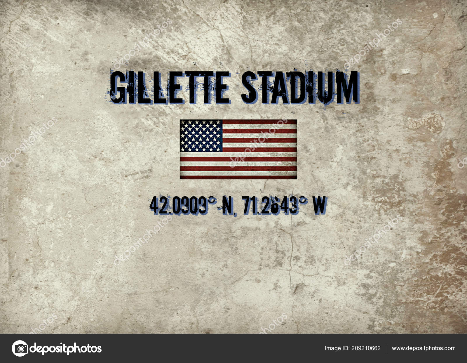 Map Coordinates Gillette Stadium Foxboro Home New England Patriots New Stock Editorial Photo C Thousandwords 209210662