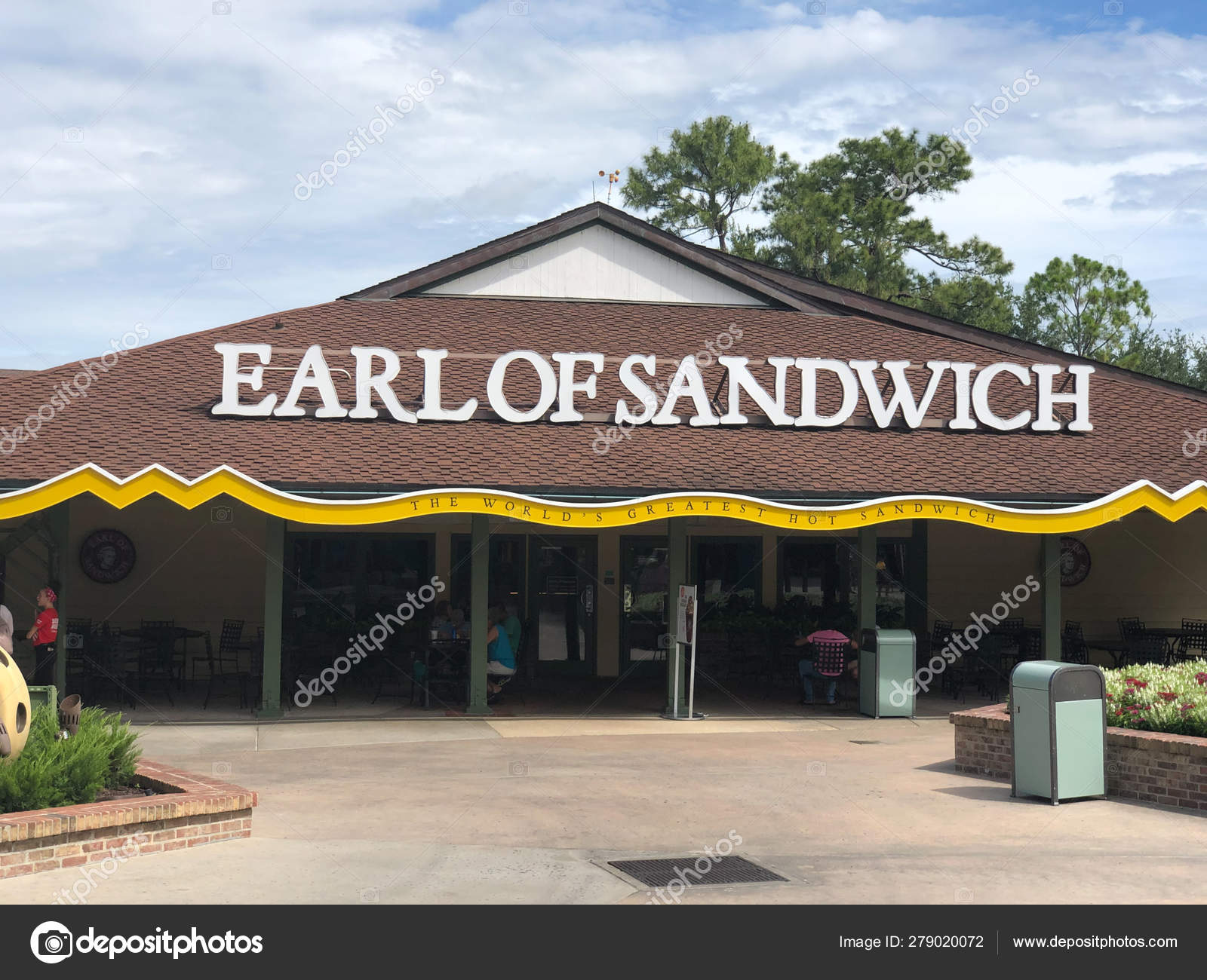 Earl Sandwich Shop Ubicado Downtown Disney Springs Orlando Florida