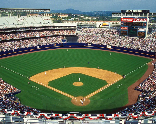 Jack Murphy Stadion San Diegóban Kaliforniában 1980 Években Kép Egy — Stock Fotó