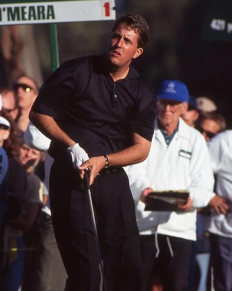 Lenda Golfe Pga Phil Mickelson Ação Torneio Durante Final Dos — Fotografia de Stock