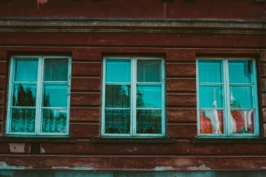 Vintage pencere. duvar texture.vintage arka plan.