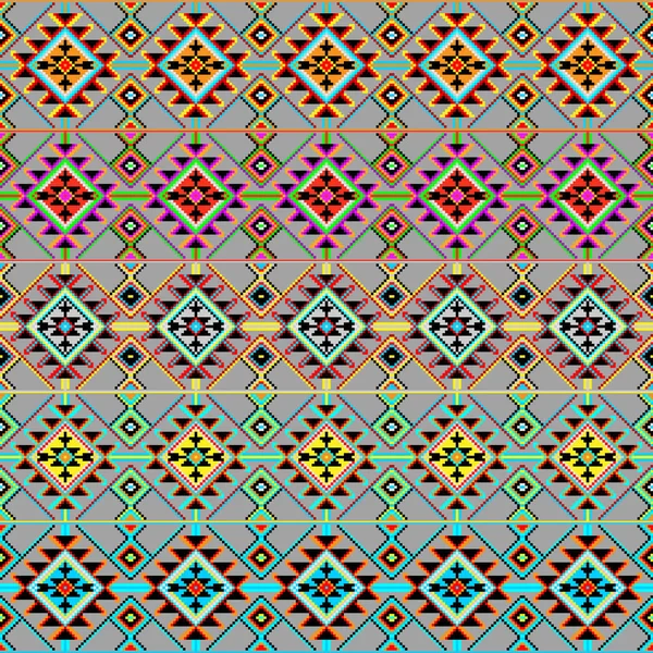 Set Tribal Seamless Colorful Geometric Pattern Ethnic Vector Texture Traditional Royalty Free Stock Vectors