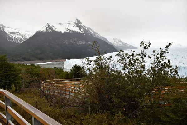 Glacier Perito Moreno Parc National Los Glaciares Vue Sur Argentine — Photo