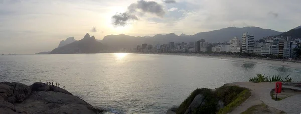 Arpoador Beach Rio Janeiro Brazílie — Stock fotografie