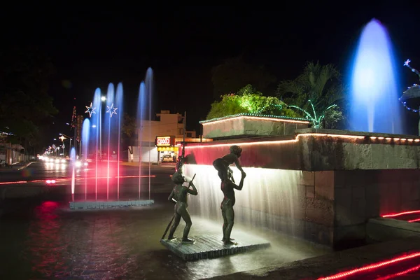 Villahermosa Tabasco Mexico Fontein Van Stoute Kinderen Cultureel Erfgoed Van — Stockfoto