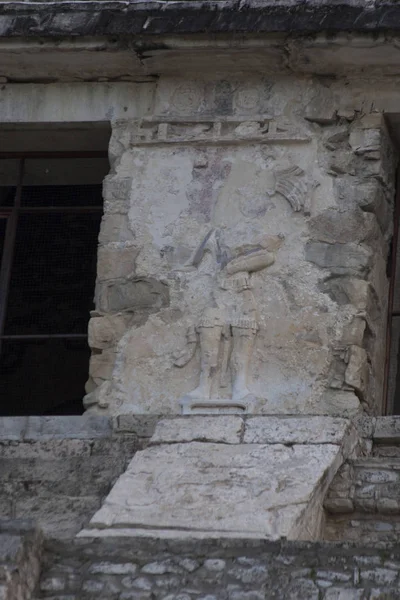 Świątynia Inskrypcji Strefa Archeologiczna Palenque — Zdjęcie stockowe