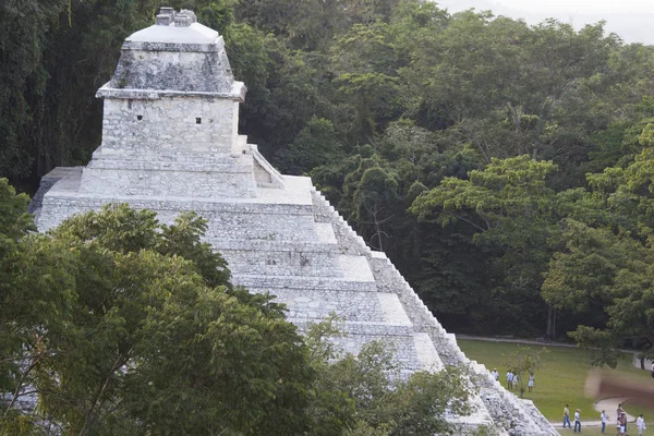 Templo Las Inscripciones Tumba Pakal Palenque Chiapas México — Foto de Stock