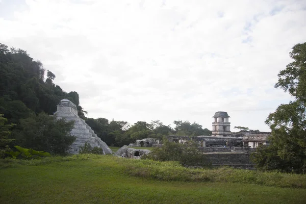 Palenque Régészeti Zóna — Stock Fotó