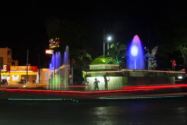 Villahermosa, Tabasco, Meksika. Yaramaz Çocuklar Çeşmesi, Tabasco 'nun kültürel mirası..