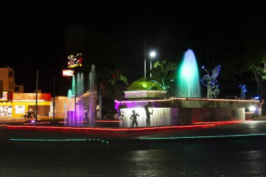 Villahermosa, Tabasco, Meksika. Yaramaz Çocuklar Çeşmesi, Tabasco 'nun kültürel mirası..