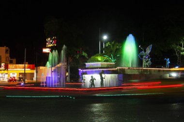 Villahermosa, Tabasco, Meksika. Yaramaz Çocuklar Çeşmesi, Tabasco 'nun kültürel mirası..