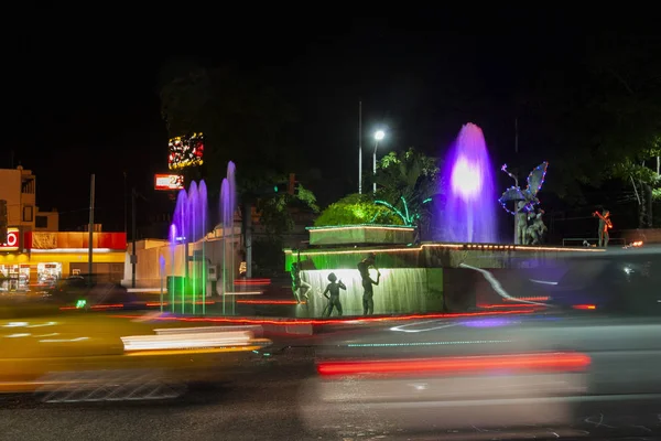 Villahermosa Tabasco Mexiko Fontänen För Stygga Barnen Kulturarv Tabasco — Stockfoto