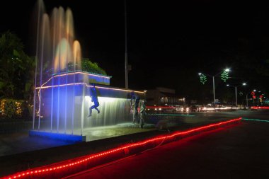 Villahermosa, Tabasco, Meksika. Yaramaz Çocuklar Çeşmesi, Tabasco 'nun kültürel mirası..