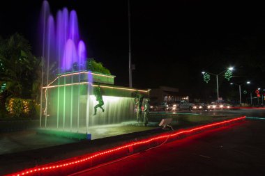 Villahermosa, Tabasco, Meksika. Yaramaz Çocuklar Çeşmesi, Tabasco 'nun kültürel mirası..