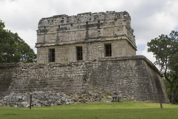 Velký Míčový Soud Chichen Itza Yucatan Mexiko — Stock fotografie