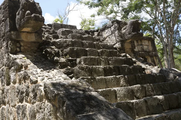 Piramide Osario Chichen Itza Messico Yucatan — Foto Stock