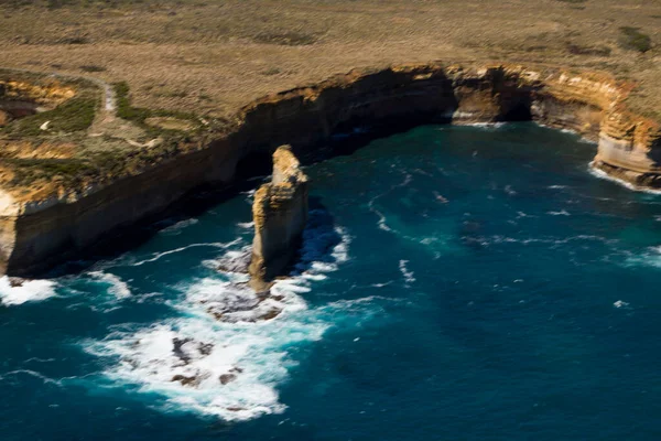 Belle Vue Aérienne Douze Apôtres Parc National Port Campbell Victoria — Photo