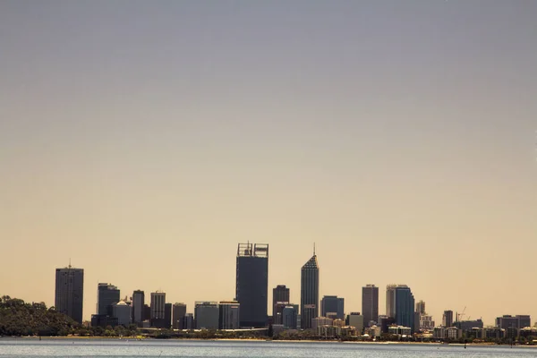 Skyline City Perth Perth Western Australia Australia — Stock Photo, Image