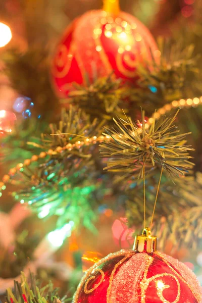 Beautiful Christmas Ornaments Tree Royalty Free Stock Photos