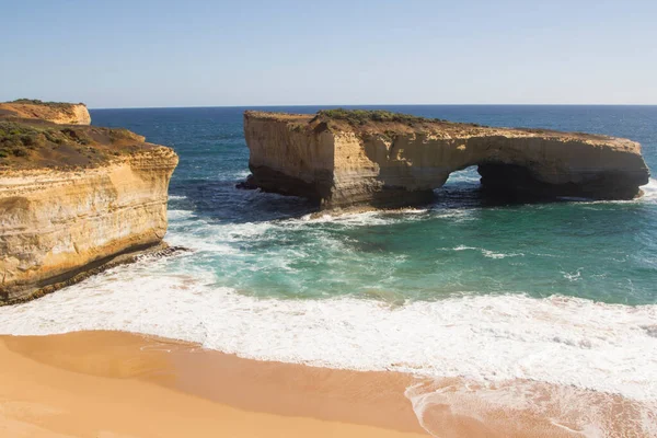 London Bridge Great Ocean Road Landmark Melbourne Victoria Australie — Photo