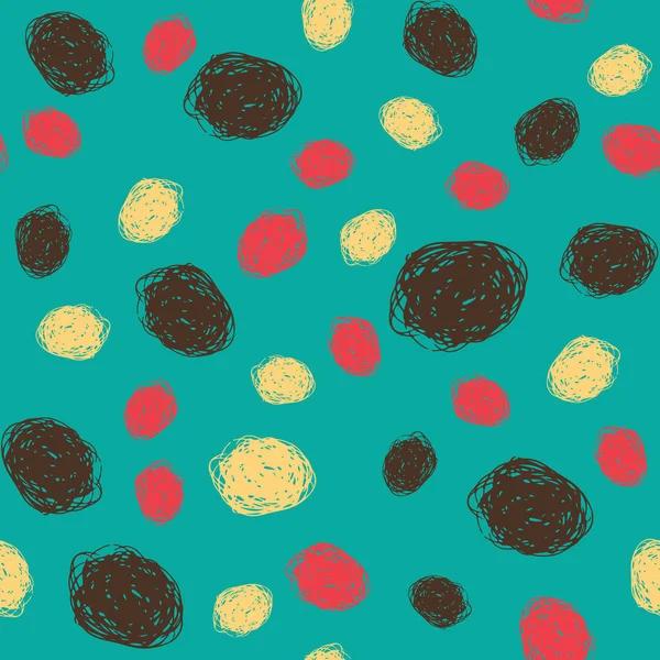 Soyut El çekilmiş seamless modeli. Kağıt veya kumaş sarma için öğe Tasarla.