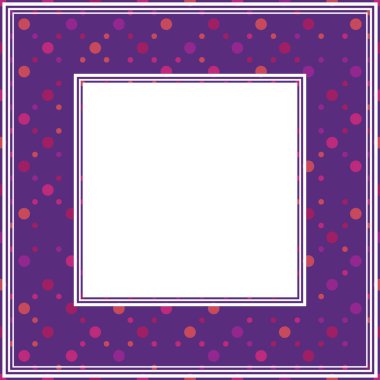 Soyut ultra violet sınır. Tasarım öğesi için fotoğraf çerçeveleri. Trendy renkler.