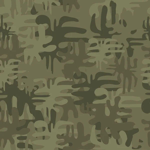 Mode Mode Camouflage Motif Sans Couture Style Vestimentaire Classique Camouflage — Image vectorielle