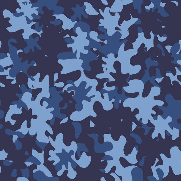 Традиционный модный камуфляж без узоров. Классический стиль одежды, маскирующий камо повторный принт. Элемент дизайна для ткани или обоев
.