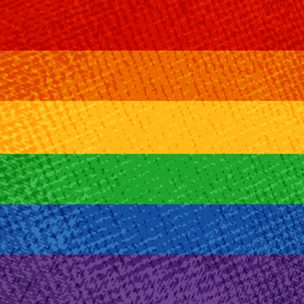 Drapeau Arc Ciel Symbole Fierté Gay Symbole Communauté Lgbt Élément — Image vectorielle