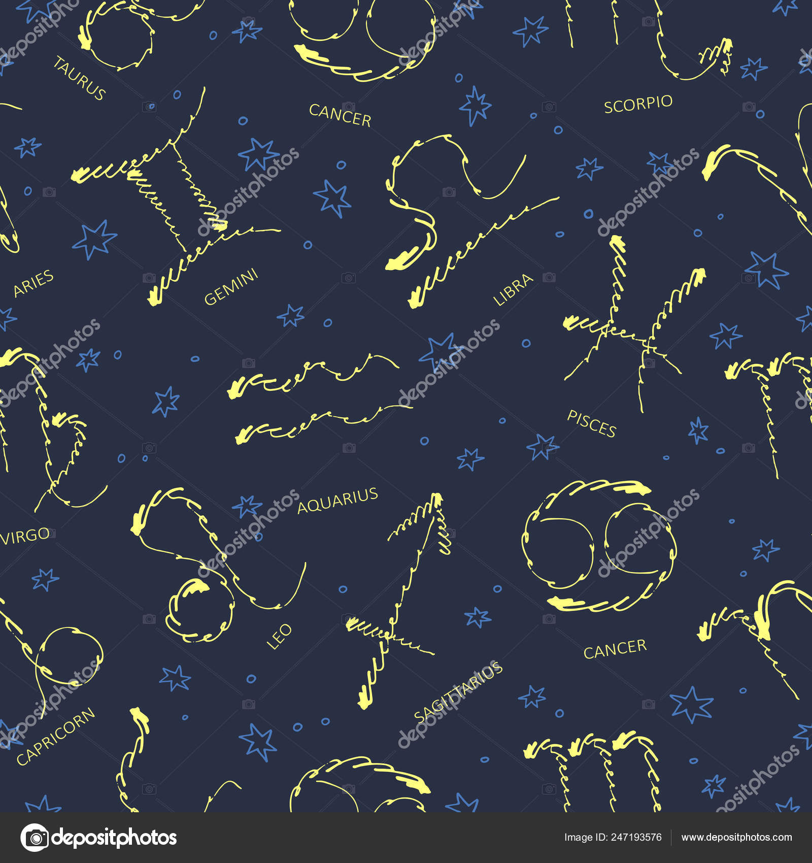Zodiac Signs Seamless Pattern Zodiac Constellations Design Element Fabric Wallpaper Vector Image By C Tokhiti Vector Stock Zodiac Signs Seamless Pattern Zodiac Constellations Design Element Fabric Wallpaper Vector Image By C Tokhiti Vector Stock