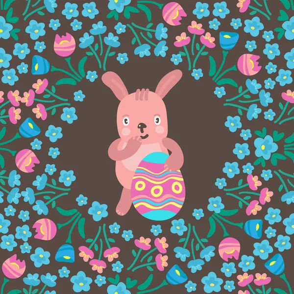 Paskalya tavşan-12 — Stok Vektör