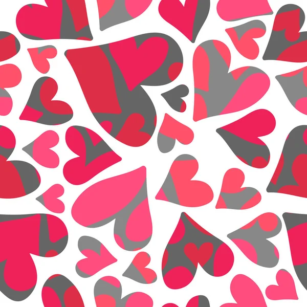 Valentines sans couture-02 — Image vectorielle
