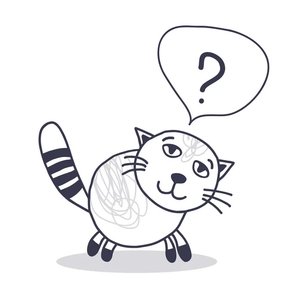 Doodle γάτες-06 — Διανυσματικό Αρχείο