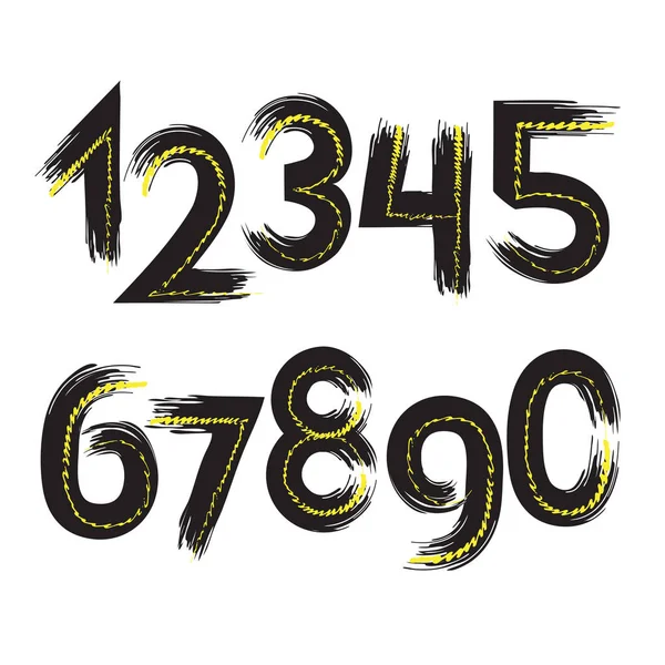 Номер набора-11 — стоковый вектор