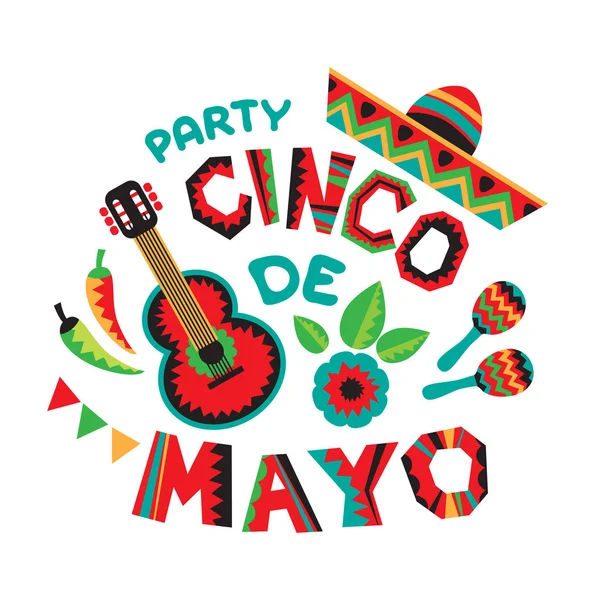 Cinco de Mayo-04 — Stock Vector