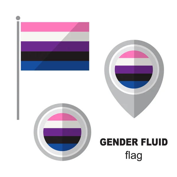 Σημαία ΛΟΑΤ-09 — Διανυσματικό Αρχείο