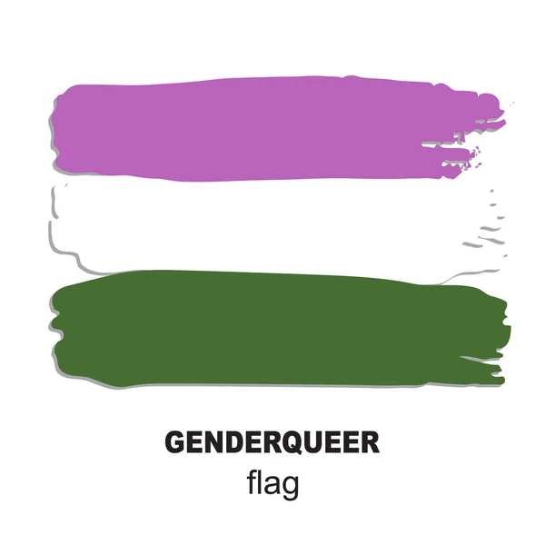 Drapeau lgbt-05 — Image vectorielle