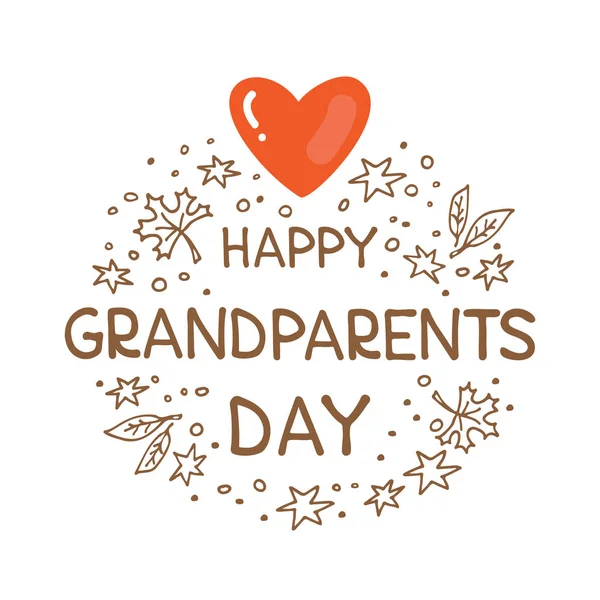 Grandparents day-01 — Stock Vector