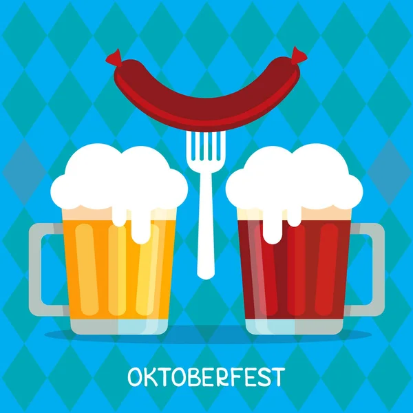 Okfest пиво-05 — стоковый вектор