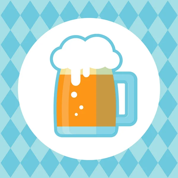 Oktoberfest beer-11 — Vetor de Stock