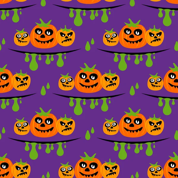 Halloween sans couture-01 — Image vectorielle