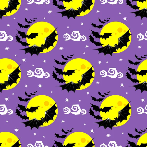 Halloween sans couture-09 — Image vectorielle